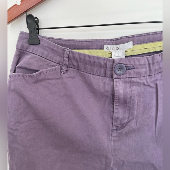 Cleo Straight leg Purple pants size 10 - Picture 6 of 7